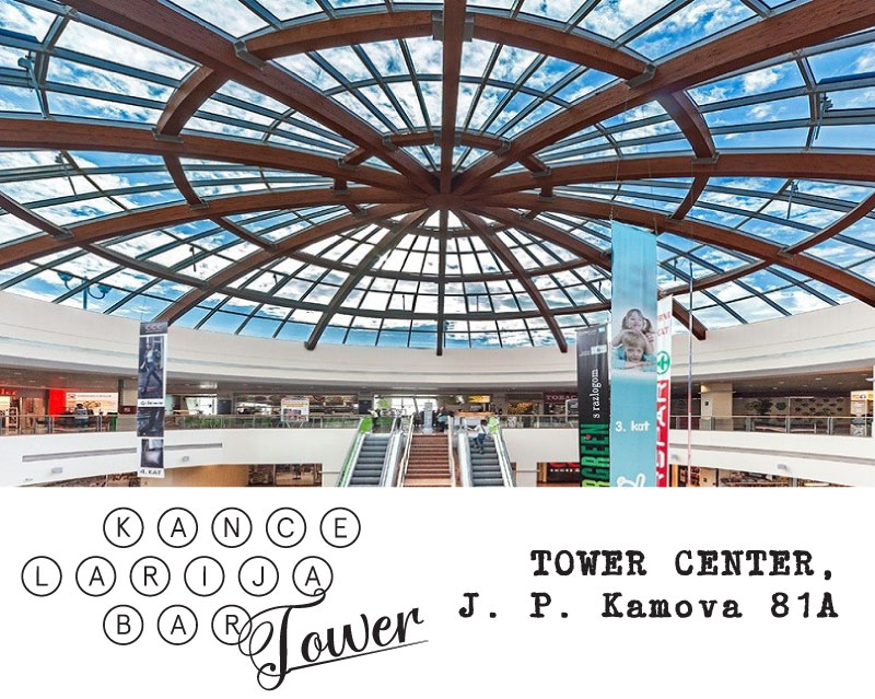 Kancelarija Bar Tower cjenik vizual